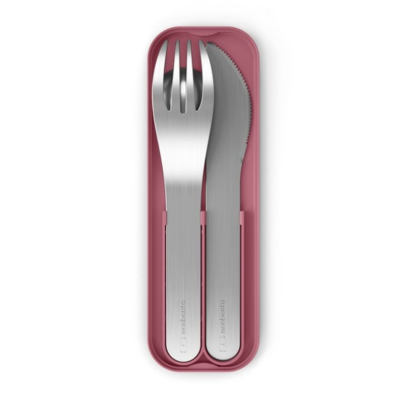Monbento Pocket Bestikk, Pink Blush