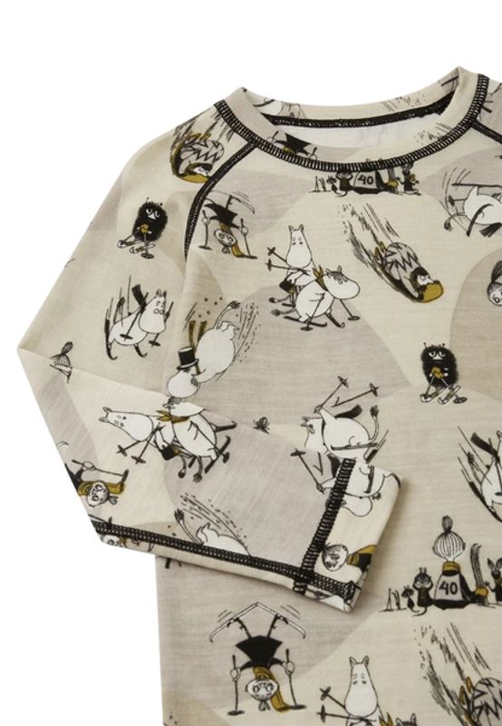 Reima Ullsett til barn Moomin Trivsam, Sandy Beige