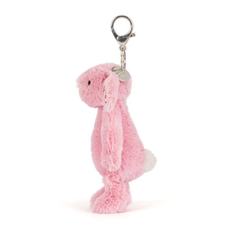 Jellycat Blushkin Blossom Bunny Bag Charm Kanin Nøglering