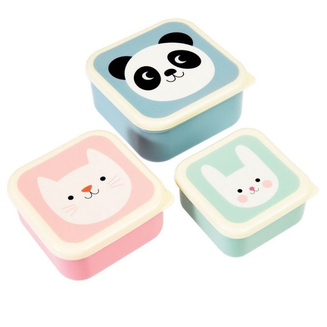 Hovedbilde Rex London Snack Box 3-pack, Søte Dyr