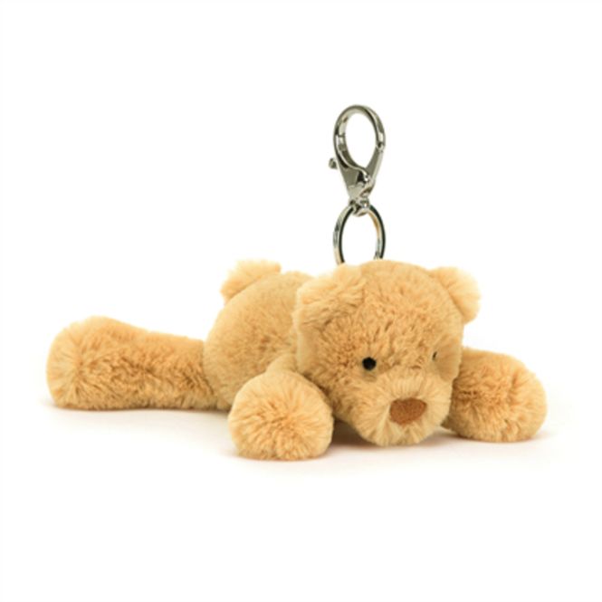 Hovedbilde Jellycat Smudge Bear Nøglering Bag Charm