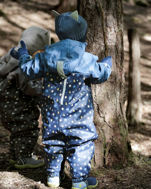 KATTNAKKEN Baby Regndress Pytt, Blå Horisont