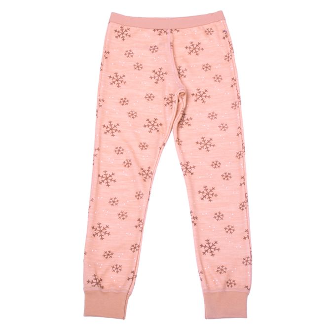 Hovedbilde JOHA SNOWFLAKE LEGGINGS I ULL/BAMBUS, Peach