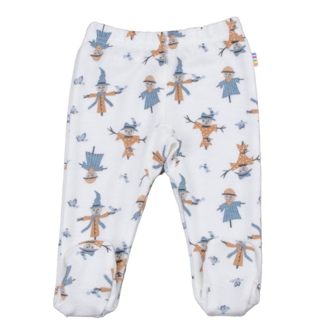Hovedbilde JOHA SCARECROW LEGGINGS Med Fot I ULL/BAMBUS, Off ...