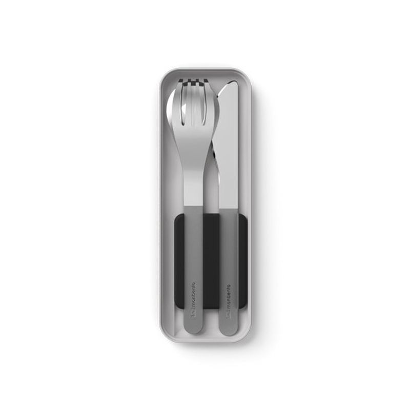 Monbento Slim Box Bestikk, Black